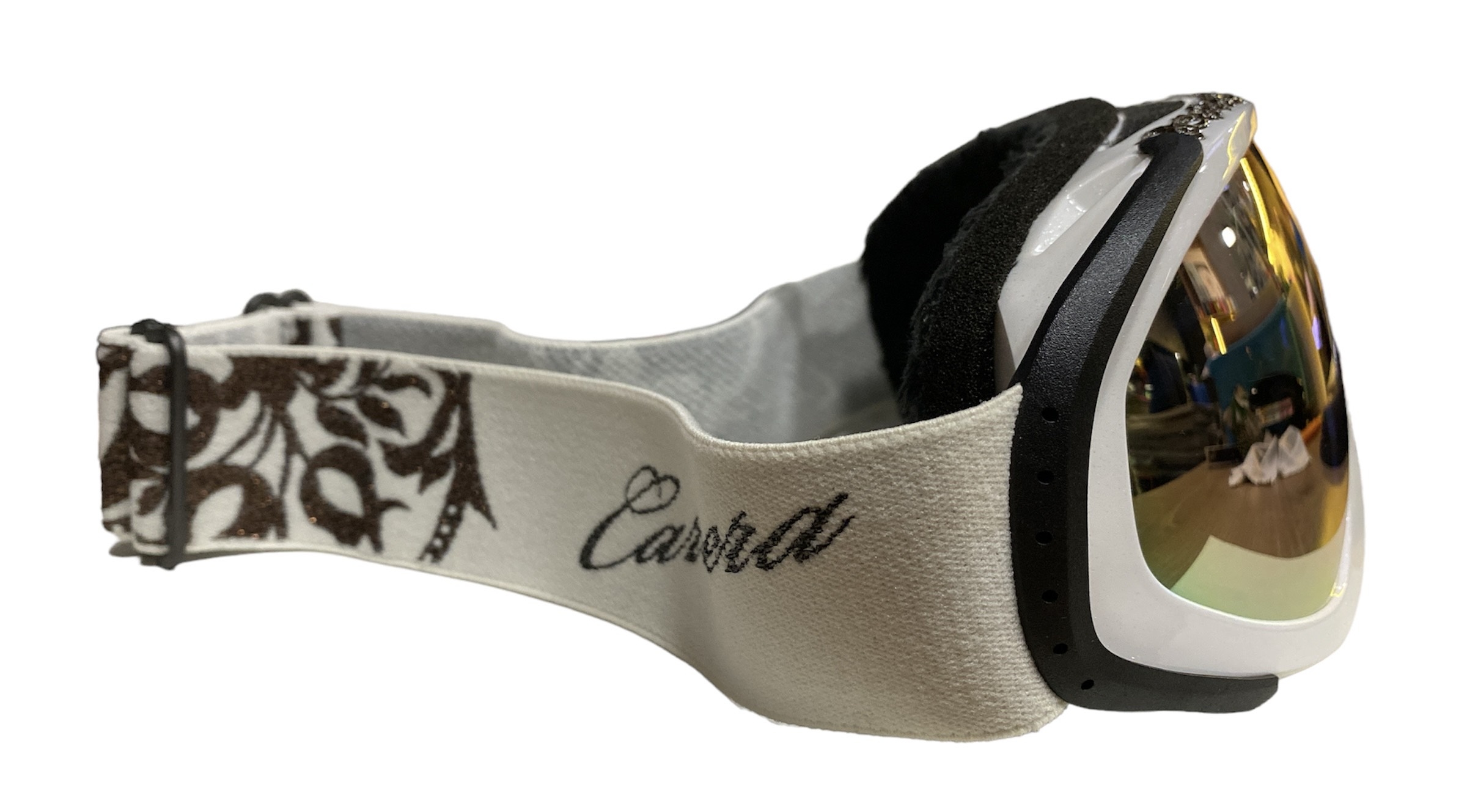 GOGLE CARRERA BEATCH SPH WHITE LACE GOLD MULTILAYER ( EKSPOZYCJA )
