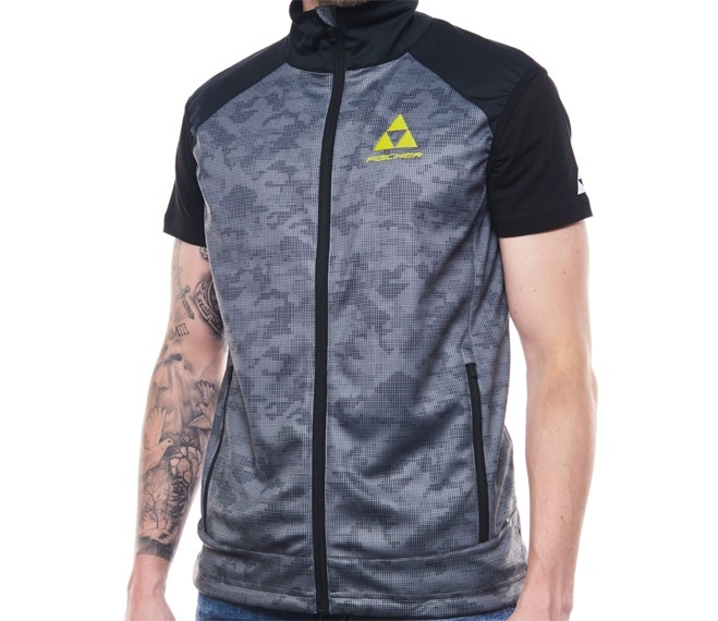 KAMIZELKA FISCHER MEN SHOP KIT VEST CAMOUFLAGE
