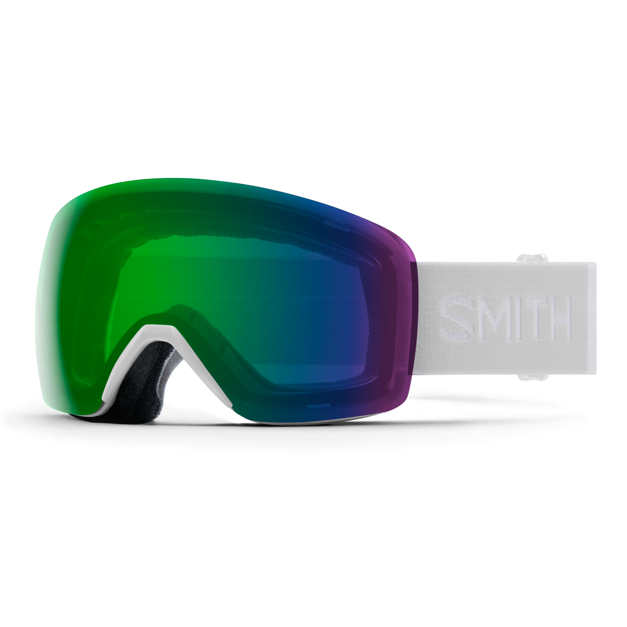 GOGLE SMITH SKYLINE WHITE VAPOR CHROMAPOP EVERYDAY GREEN MIRROR 2025