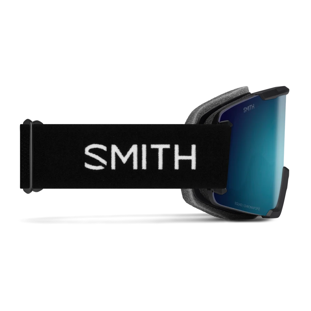 GOGLE SMITH SQUAD 2 BLACK CHROMAPOP SUN BLUE MIRROR + DODATKOWA SZYBA CHROMAPOP STORM BLUE SENSOR MIRROR 2027