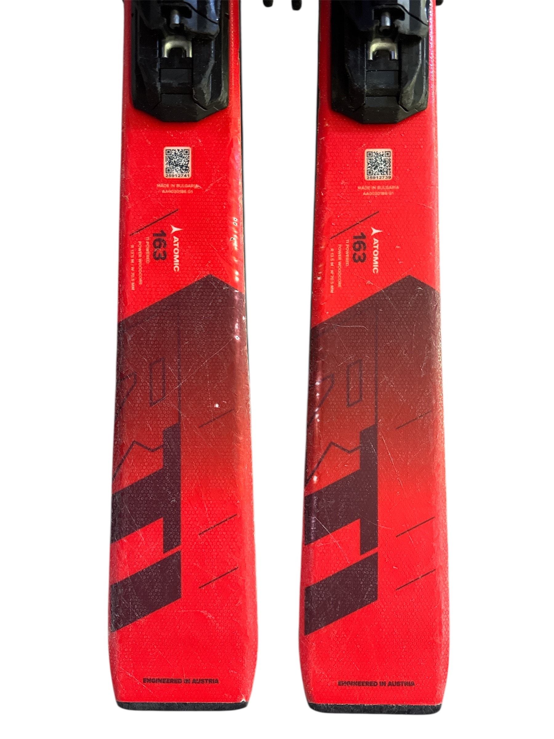 NARTY ATOMIC REDSTER RTI 163CM + WIĄZANIA ATOMIC MI 10 GW UŻYWANE