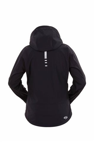 KURTKA DAMSKA BRUBECK SOFT SHELL CZARNY