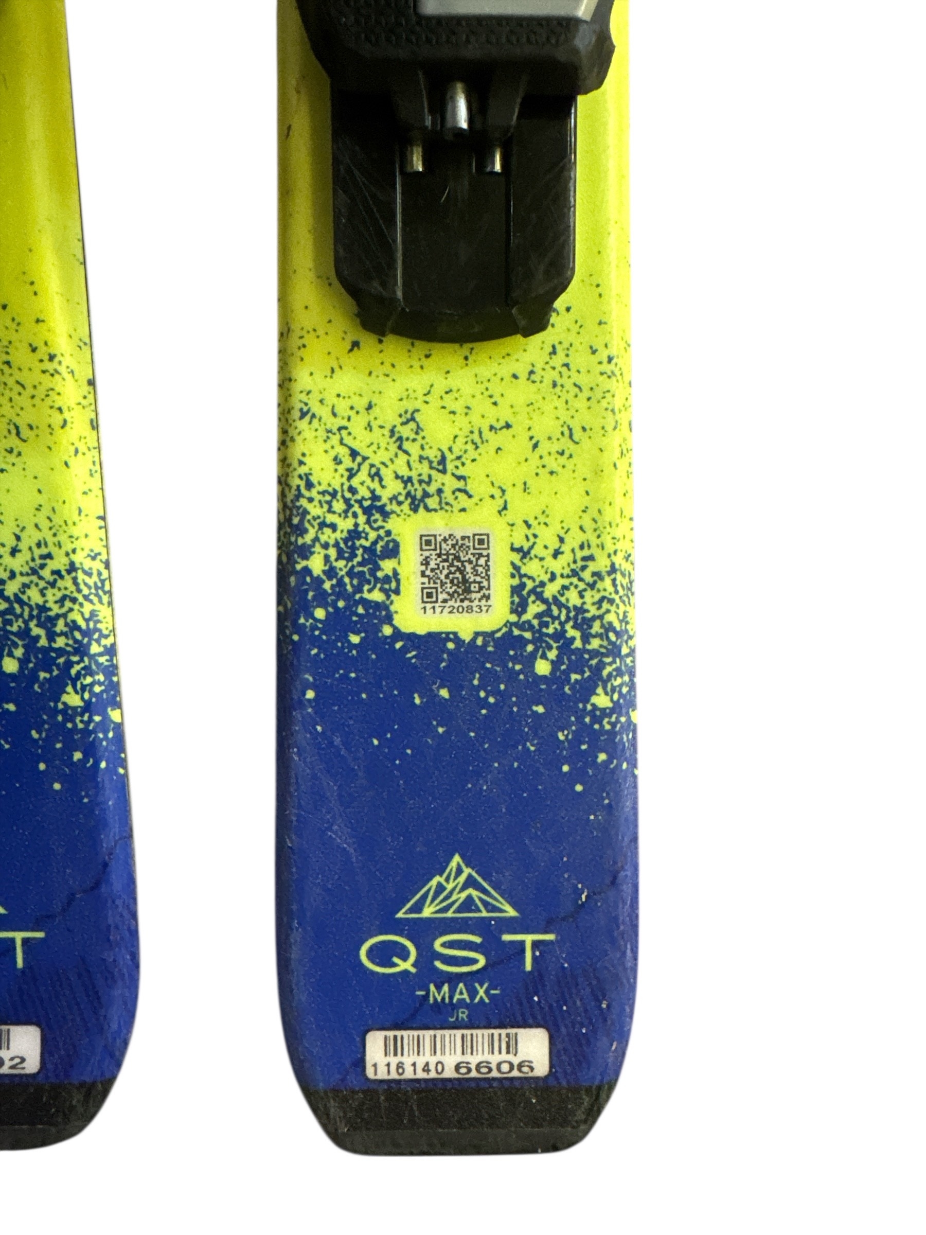 NARTY SALOMON QST MAX JR 110CM + WIĄZANIA EZY TRAK UŻYWANE