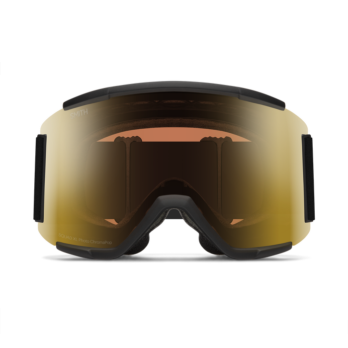 GOGLE SMITH SQUAD XL BLACK CHROMAPOP PRO PHOTOCHROMIC GOLD MIRROR 2026