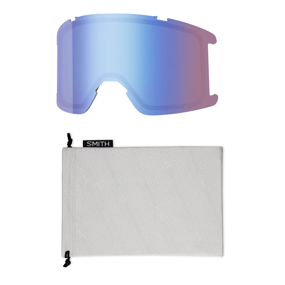 GOGLE SMITH SQUAD 2 BLACK CHROMAPOP EVERYDAY ROSE GOLD MIRROR + DODATKOWA SZYBA CHROMAPOP STORM BLUE SENSOR MIRROR 2027