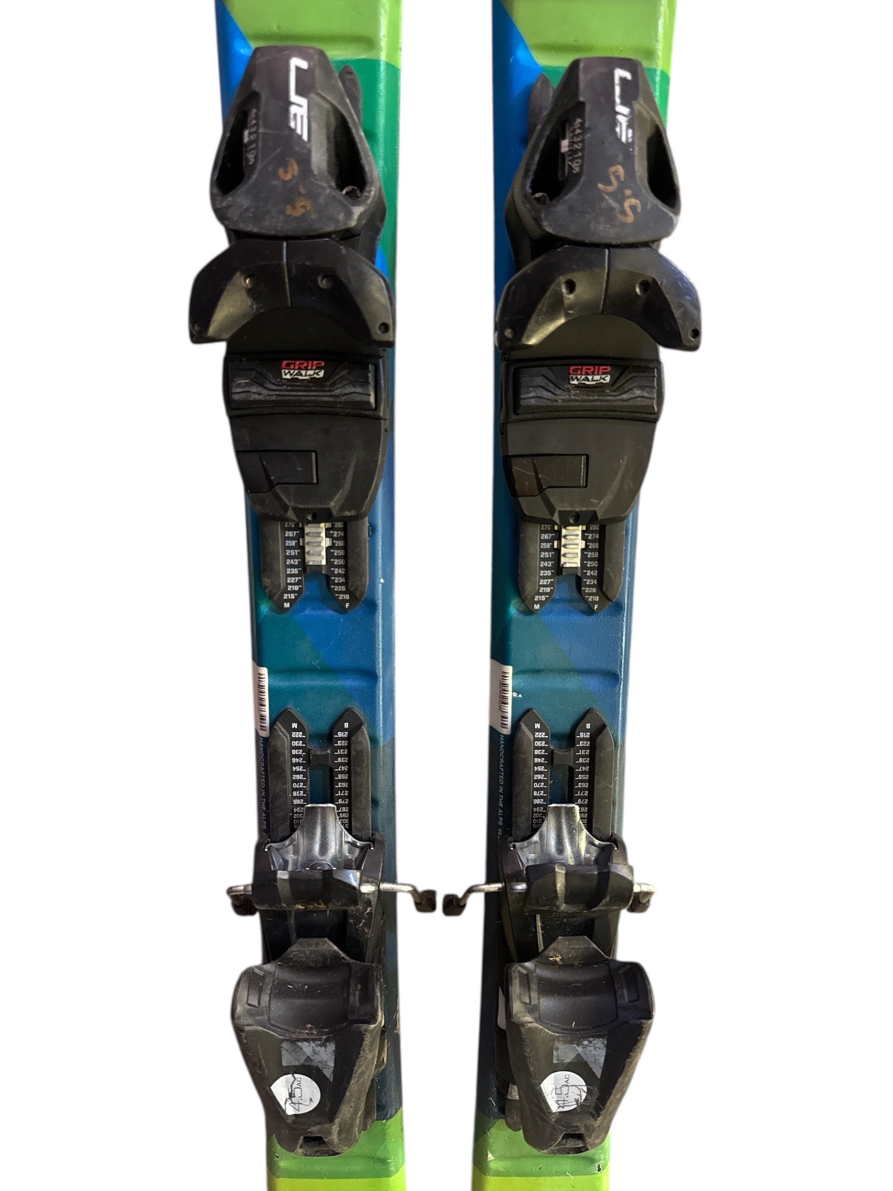 NARTY ELAN MAXX 120CM + WIĄZANIA ELAN 4.5 UŻYWANE