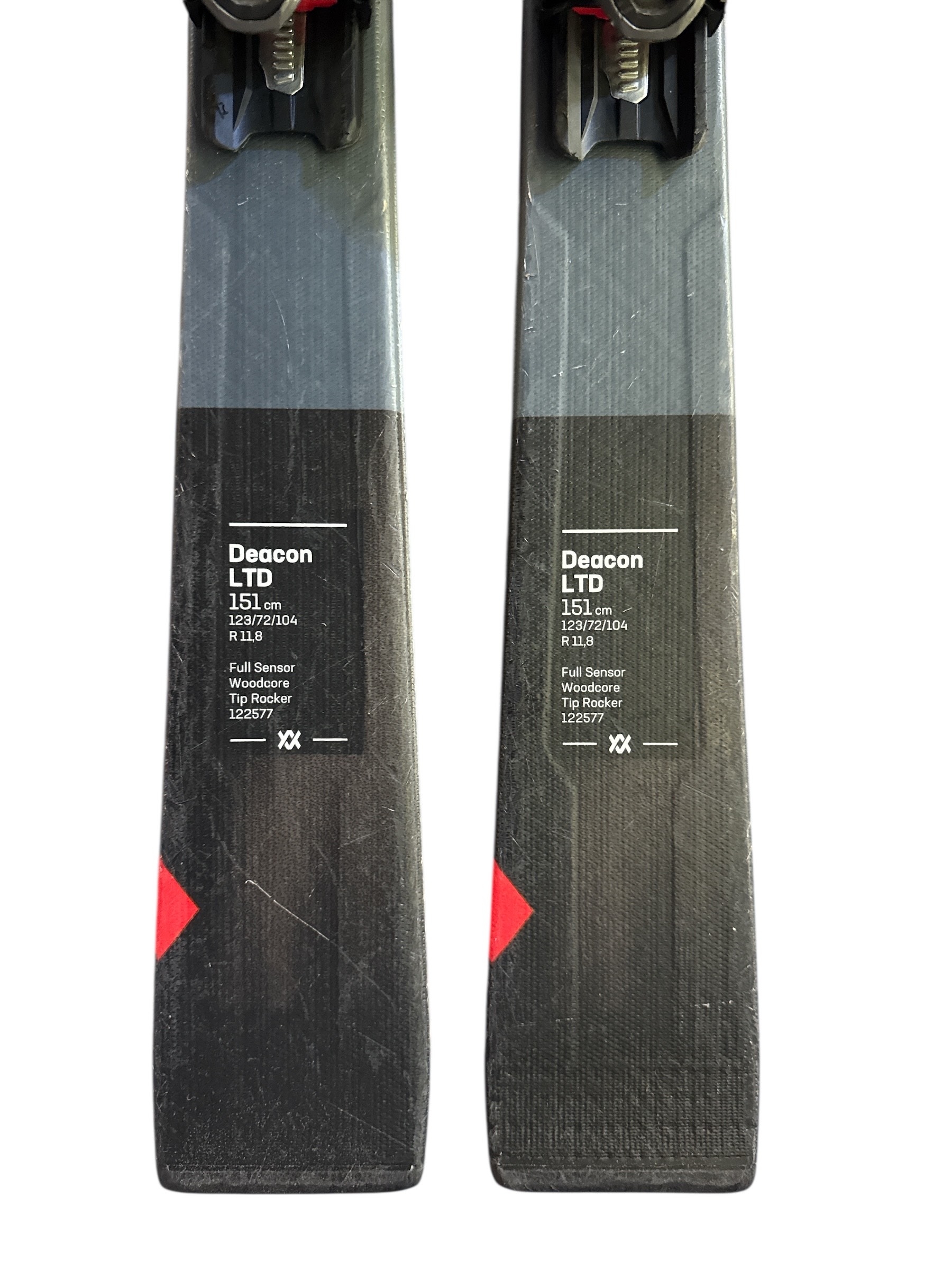 NARTY VÖLKL DEACON LTD ELITE 151CM + WIĄZANIA MARKER FDT 10 GW UŻYWANE