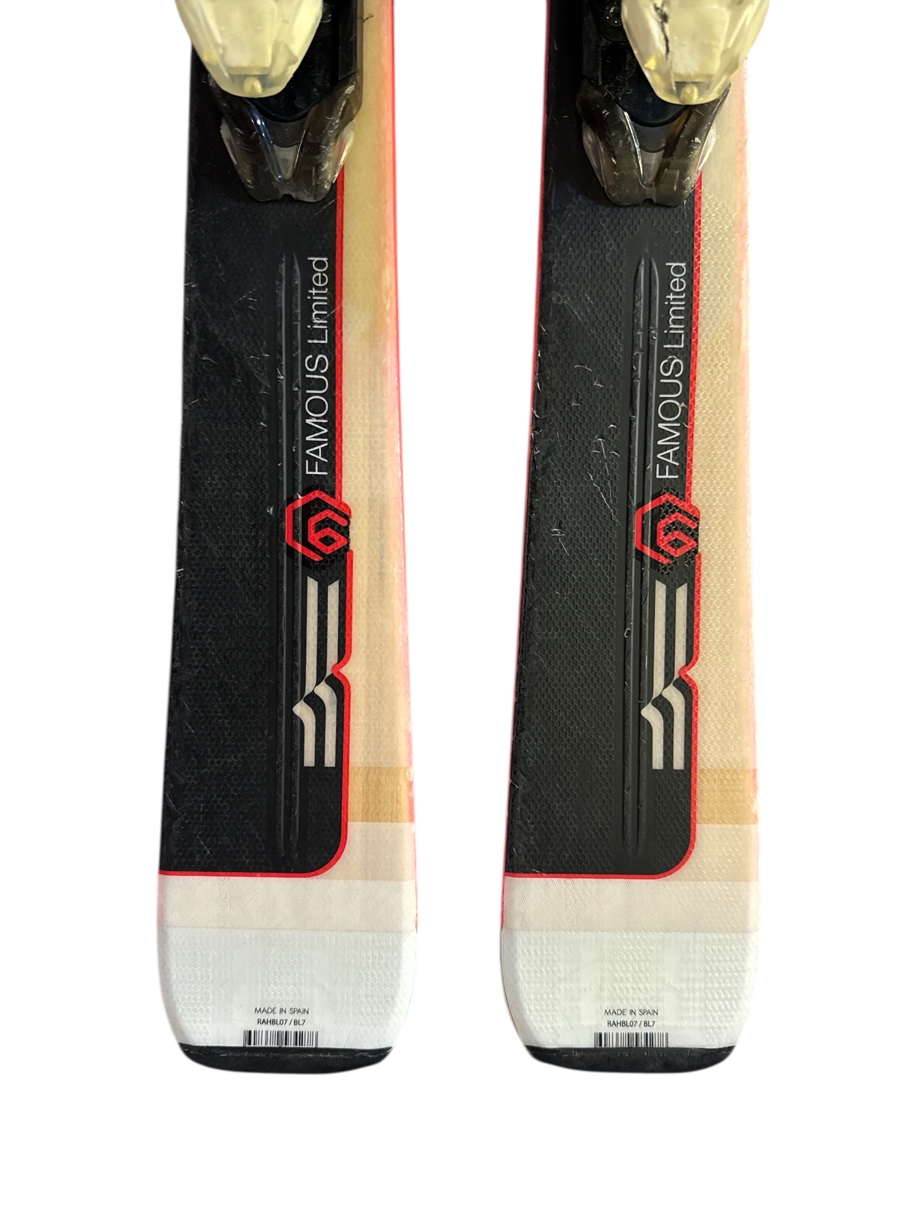 NARTY ROSSIGNOL FAMOUS 6 LTD 142CM + WIĄZANIA LOOK X PRESS 10 UŻYWANE
