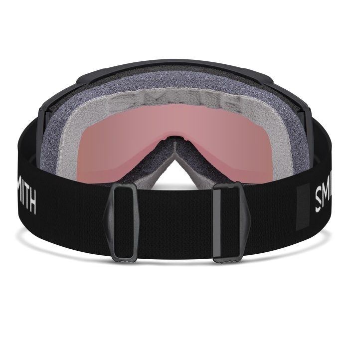 GOGLE SMITH SQUAD S BLACK CHROMAPOP EVERYDAY ROSE GOLD MIRROR + DODATKOWA SOCZEWKA CLEAR 2025
