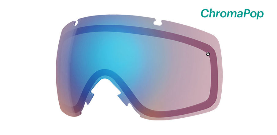 GOGLE SMITH I/O  WHITE CHROMAPOP SUN + DODATKOWA SZYBA CHROMAPOP STORM