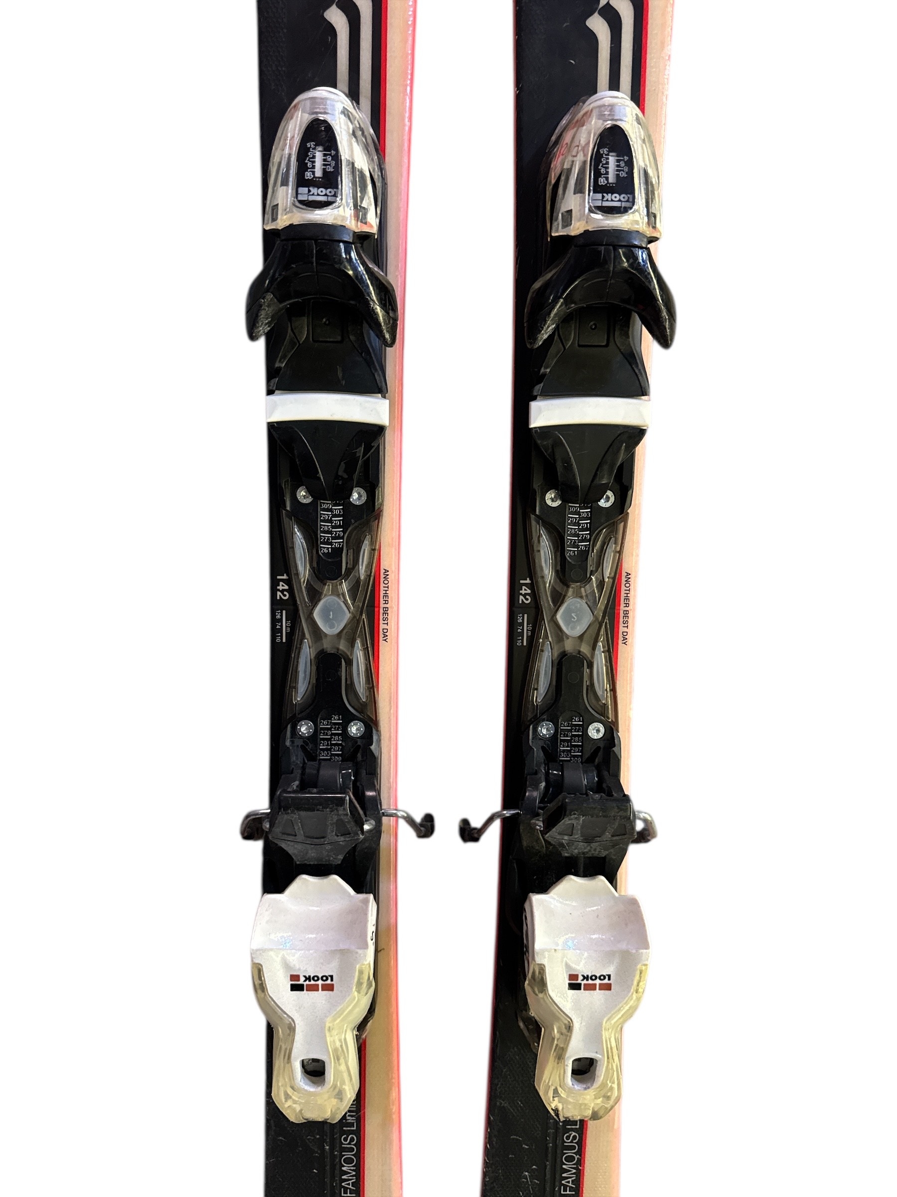 NARTY ROSSIGNOL FAMOUS 6 LTD 142CM + WIĄZANIA LOOK X PRESS 10 UŻYWANE