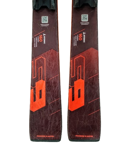 NARTY ATOMIC REDSTER S9 2024 160CM + WIĄZANIA ATOMIC X 12 GW UŻYWANE