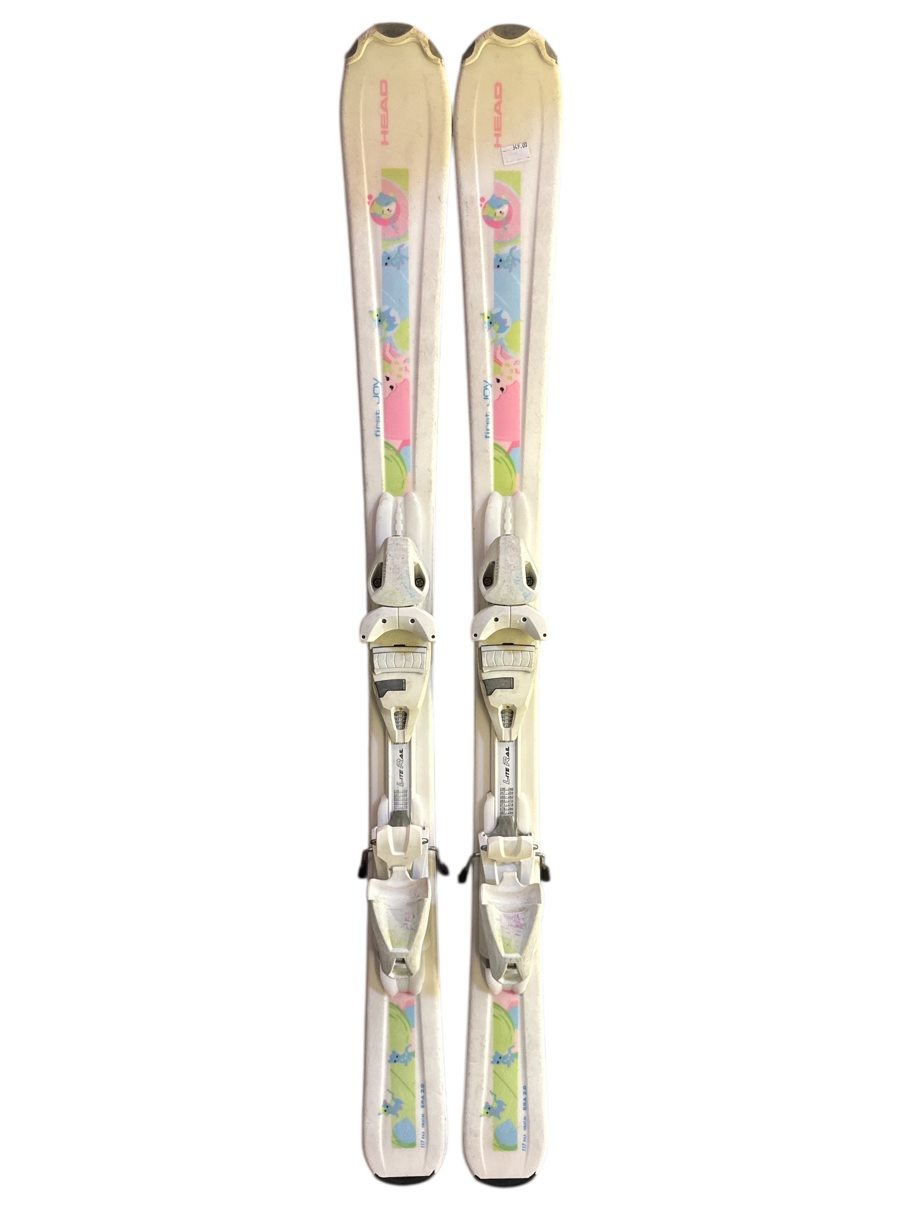 NARTY HEAD FIRST JOY ERA 2.0 117CM + WIĄZANIA HEAD JOY UŻYWANE