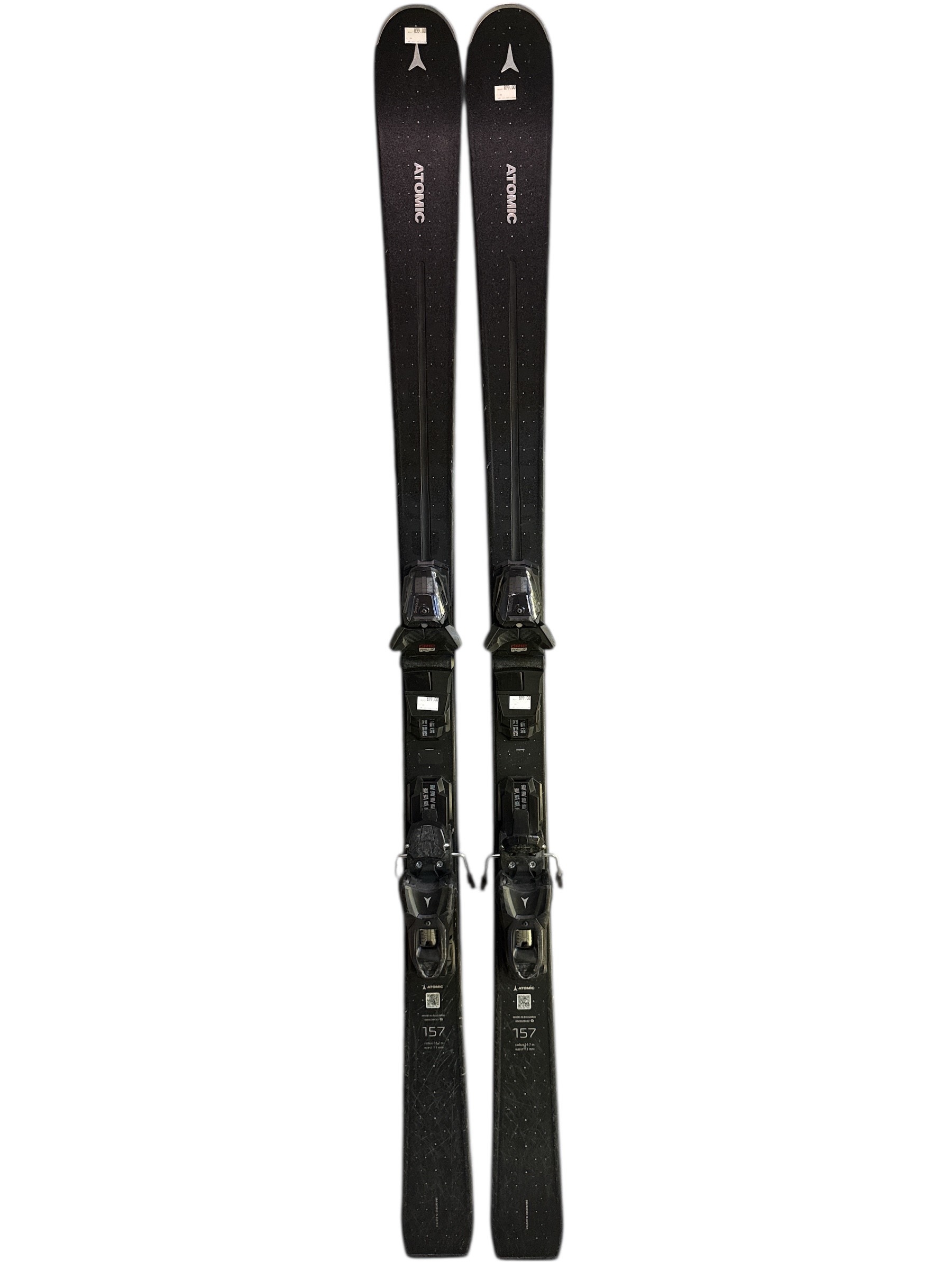 NARTY ATOMIC CLOUD 9 157CM + WIĄZANIA ATOMIC M10 UŻYWANE