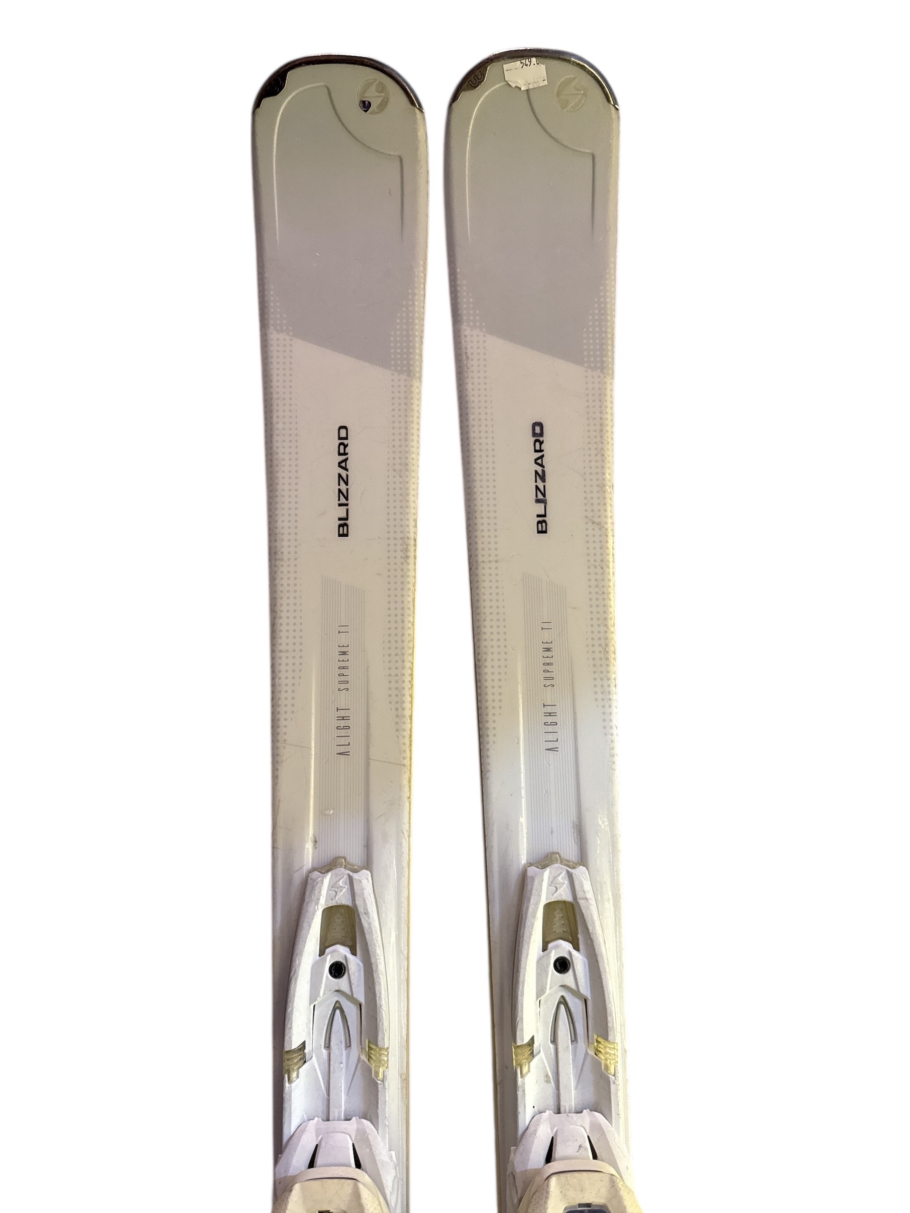 NARTY BLIZZARD ALIGHT SUPREME TI 150CM + WIĄZANIA MARKER 12 TPX UŻYWANE