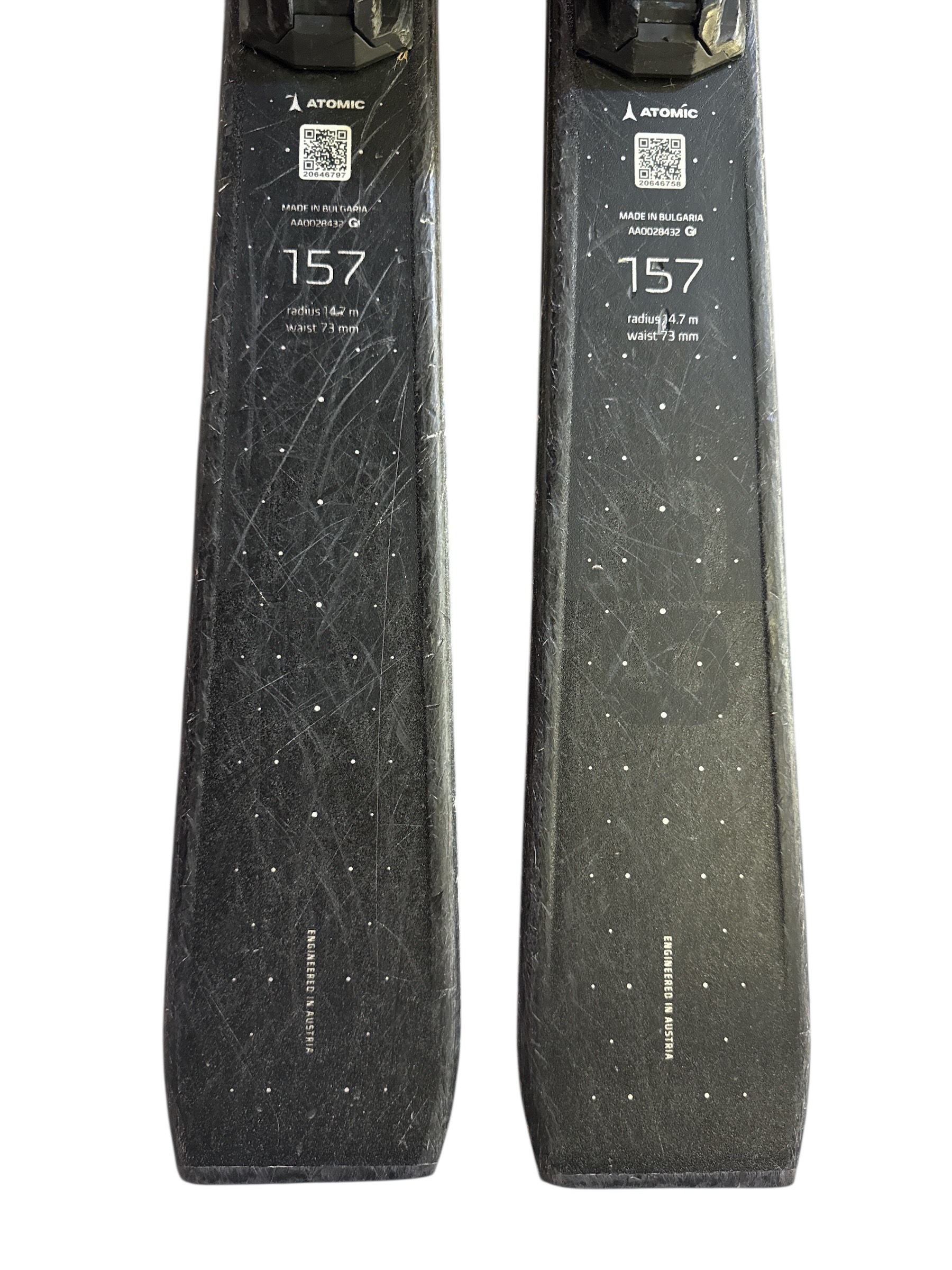 NARTY ATOMIC CLOUD 9 157CM + WIĄZANIA ATOMIC M10 UŻYWANE