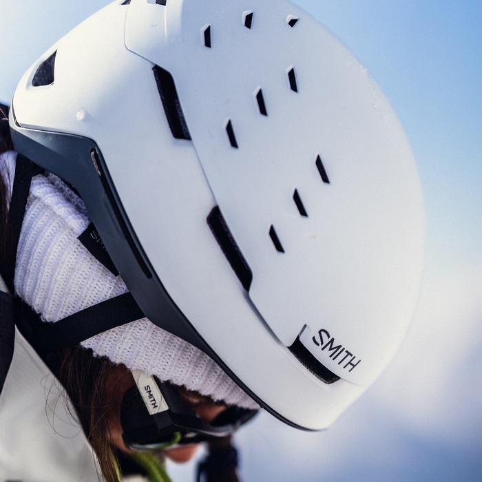 KASK SMITH SUMMIT MIPS MATTE WHITE SLATE 2027 SKITOUR