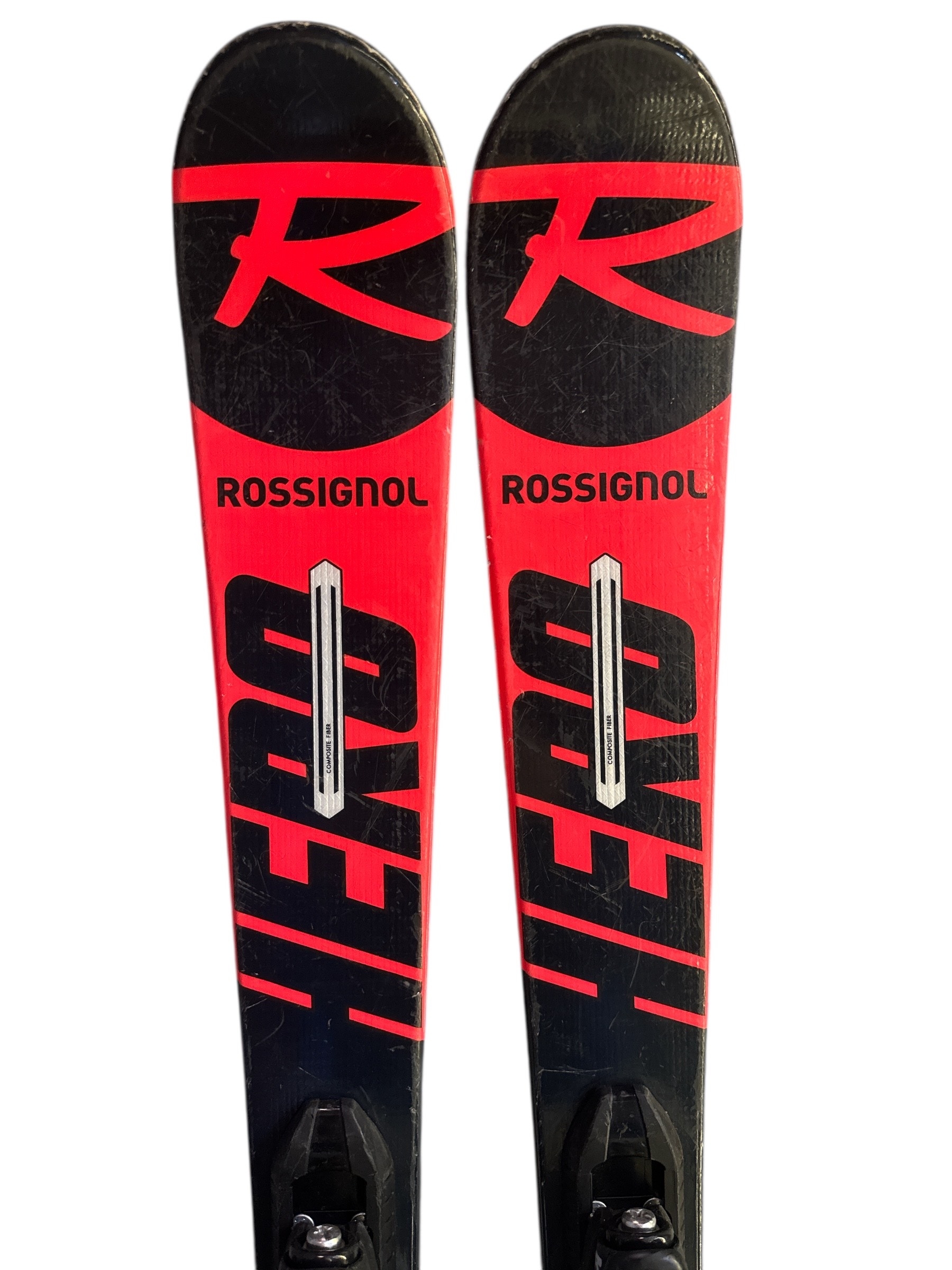 NARTY ROSSIGNOL HERO JUNIOR PRO MULTIEVENT 110CM + WIĄZANIA LOOK KIDX UŻYWANE