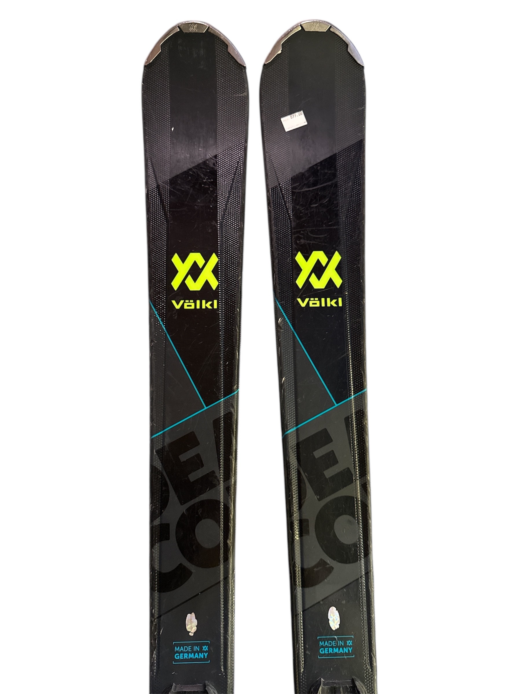 NARTY VÖLKL DEACON XTD BLACK 161CM + WIĄZANIA MARKER FDT 10 GW UŻYWANE