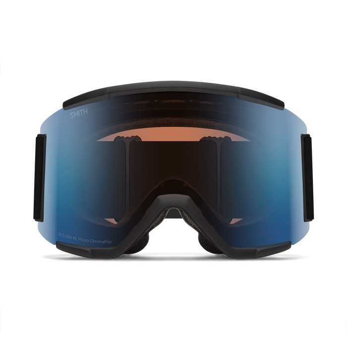 GOGLE SMITH SQUAD XL BLACK CHROMAPOP PRO PHOTOCHROMIC BLUE MIRROR 2026