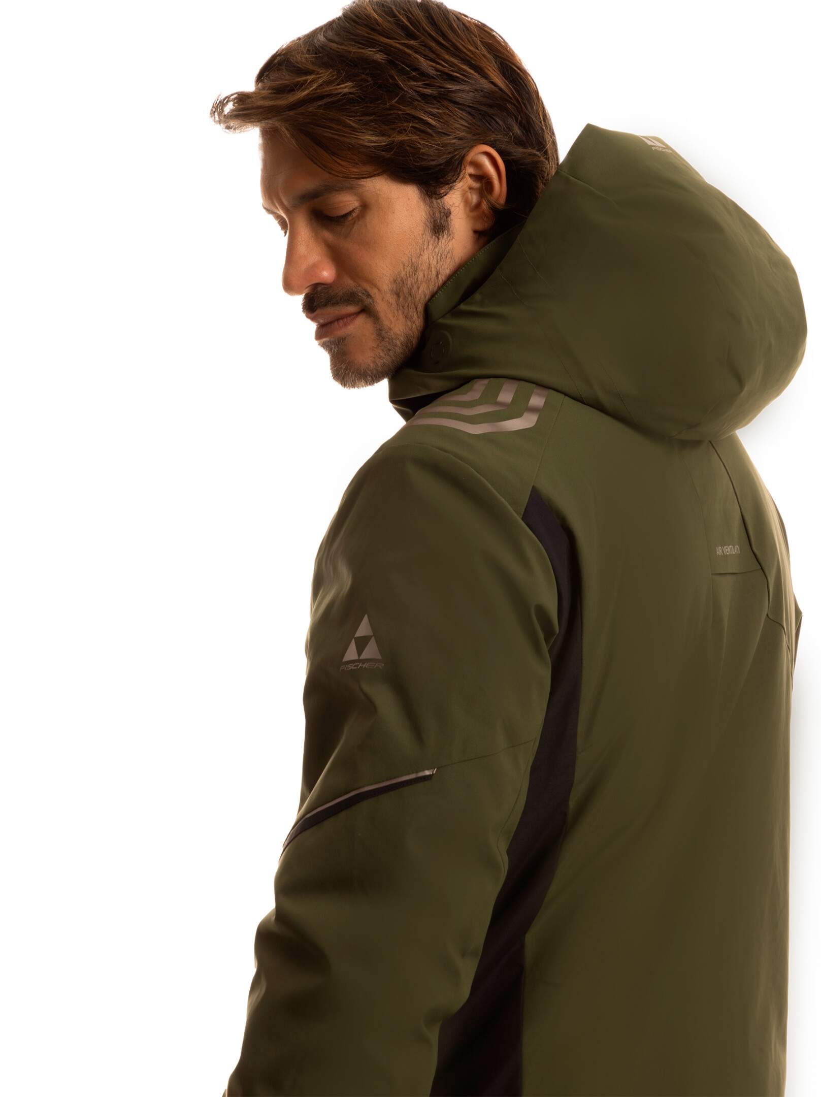 KURTKA FISCHER RC4 UNISEX SKIJACKET GREEN 2025
