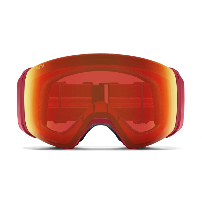 GOGLE SMITH 4D MAG CRIMSON CHROMAPOP EVERYDAY RED MIRROR + DODATKOWA SZYBA CHROMAPOP STORM YELLOW FLASH 2025