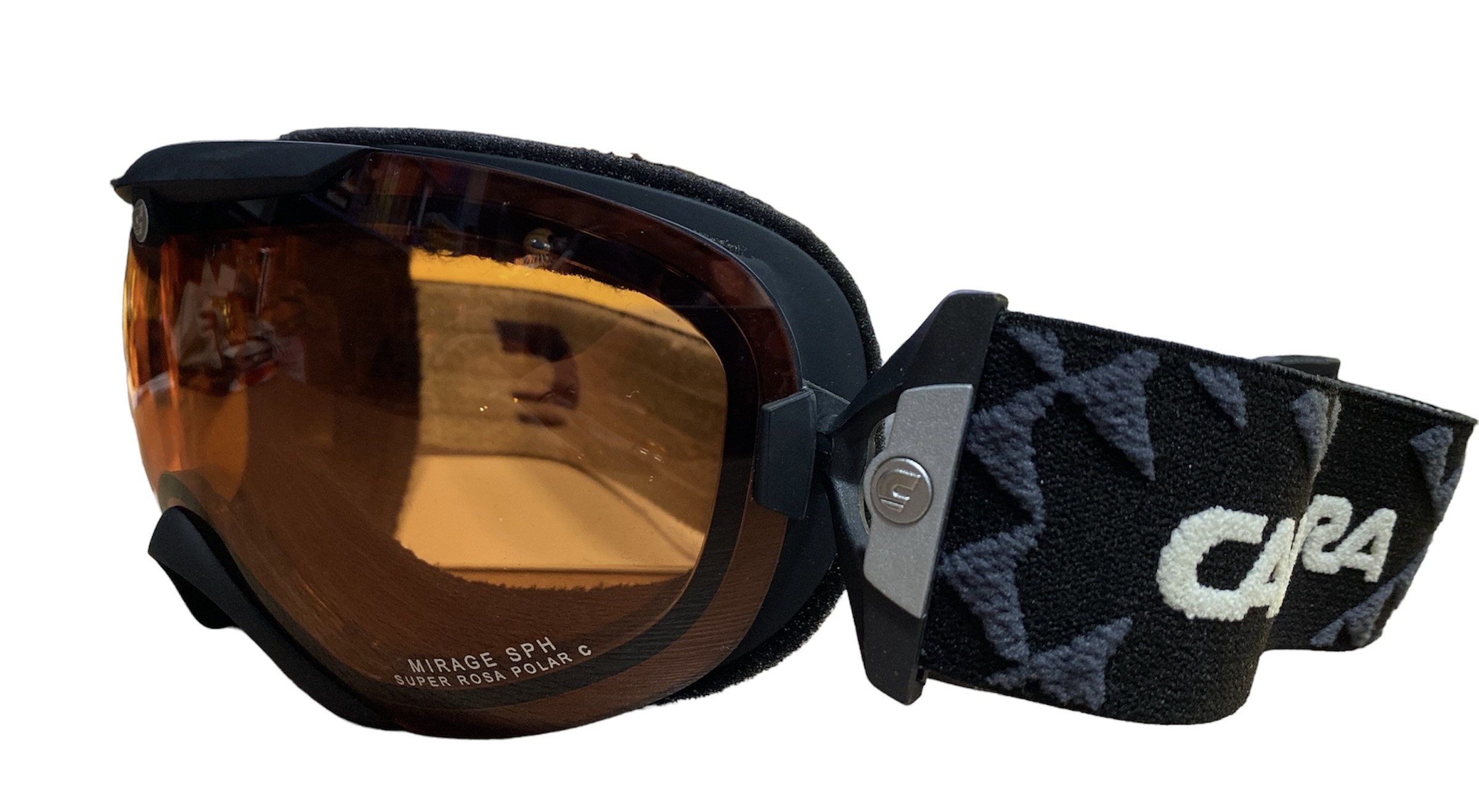 GOGLE CARRERA MIRAGE SPH BLACK MATTE DIAMONDS SUPER ROSA POLAR C