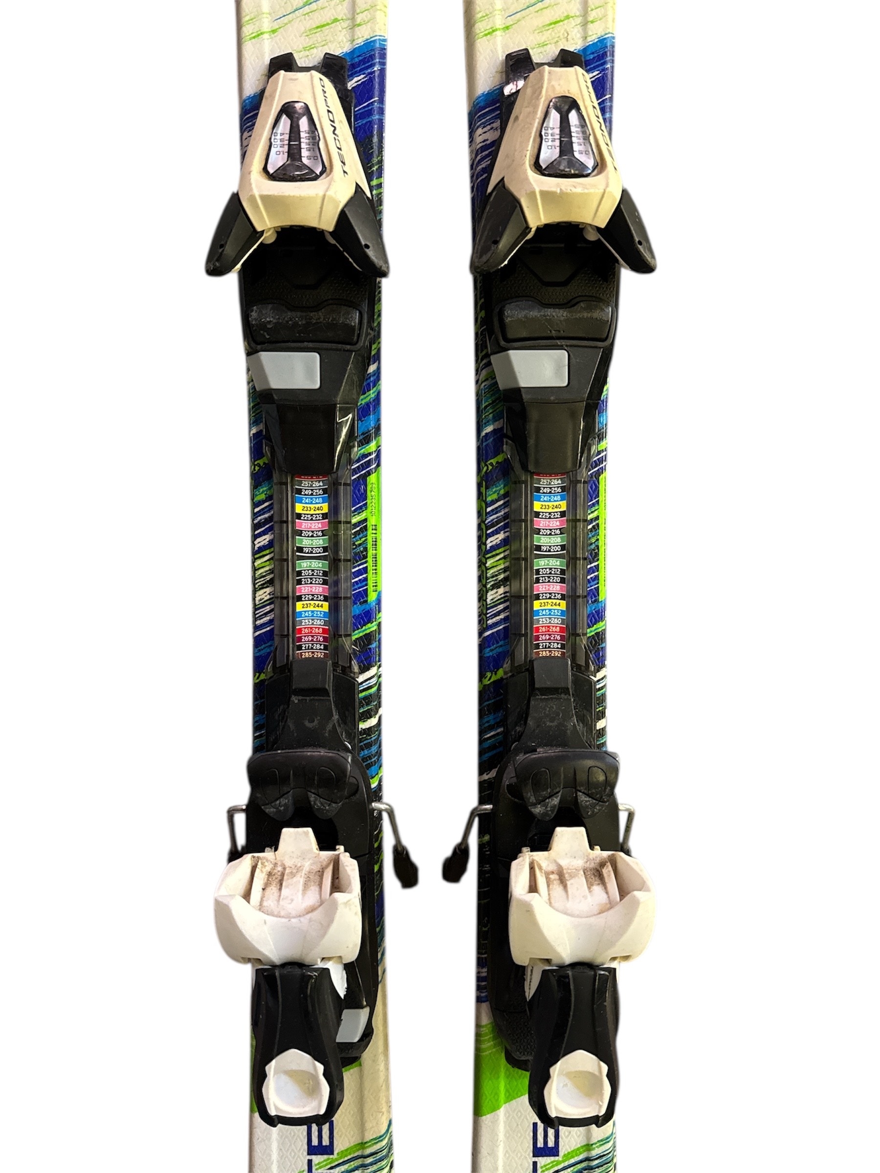 NARTY TECNO PRO FLYTE TEAM 66 110CM + WIĄZANIA TECNO PRO 4,5 UŻYWANE