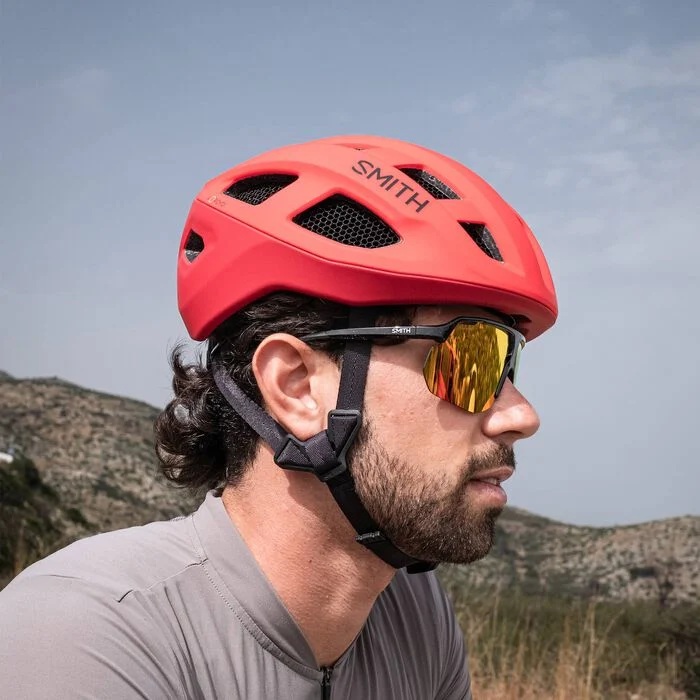 KASK SMITH TRIAD MIPS MATTE PATROL CRIMSON
