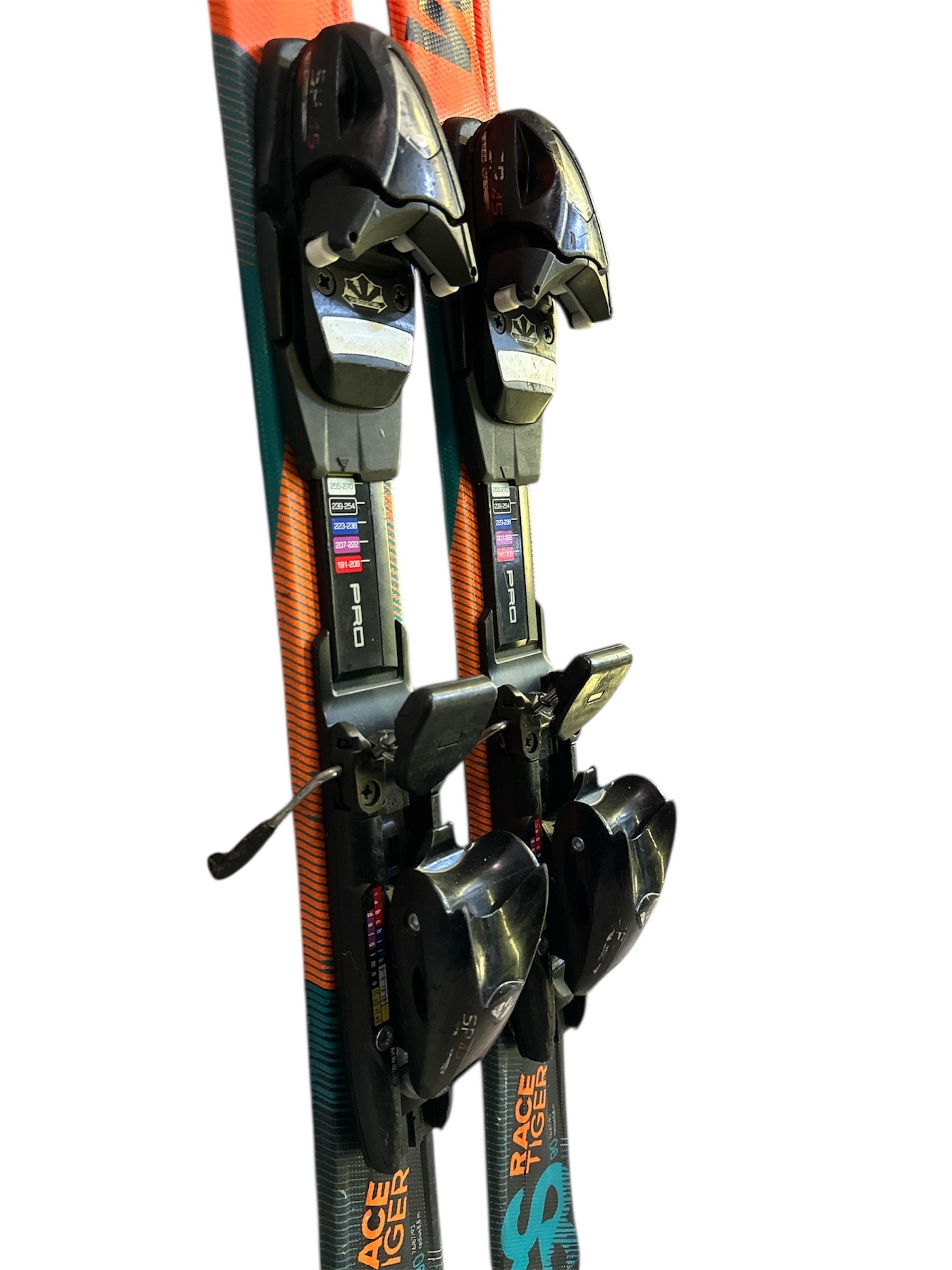 NARTY VÖLKL RACETIGER GS 90CM + WIĄZANIA SP 4.5 UŻYWANE