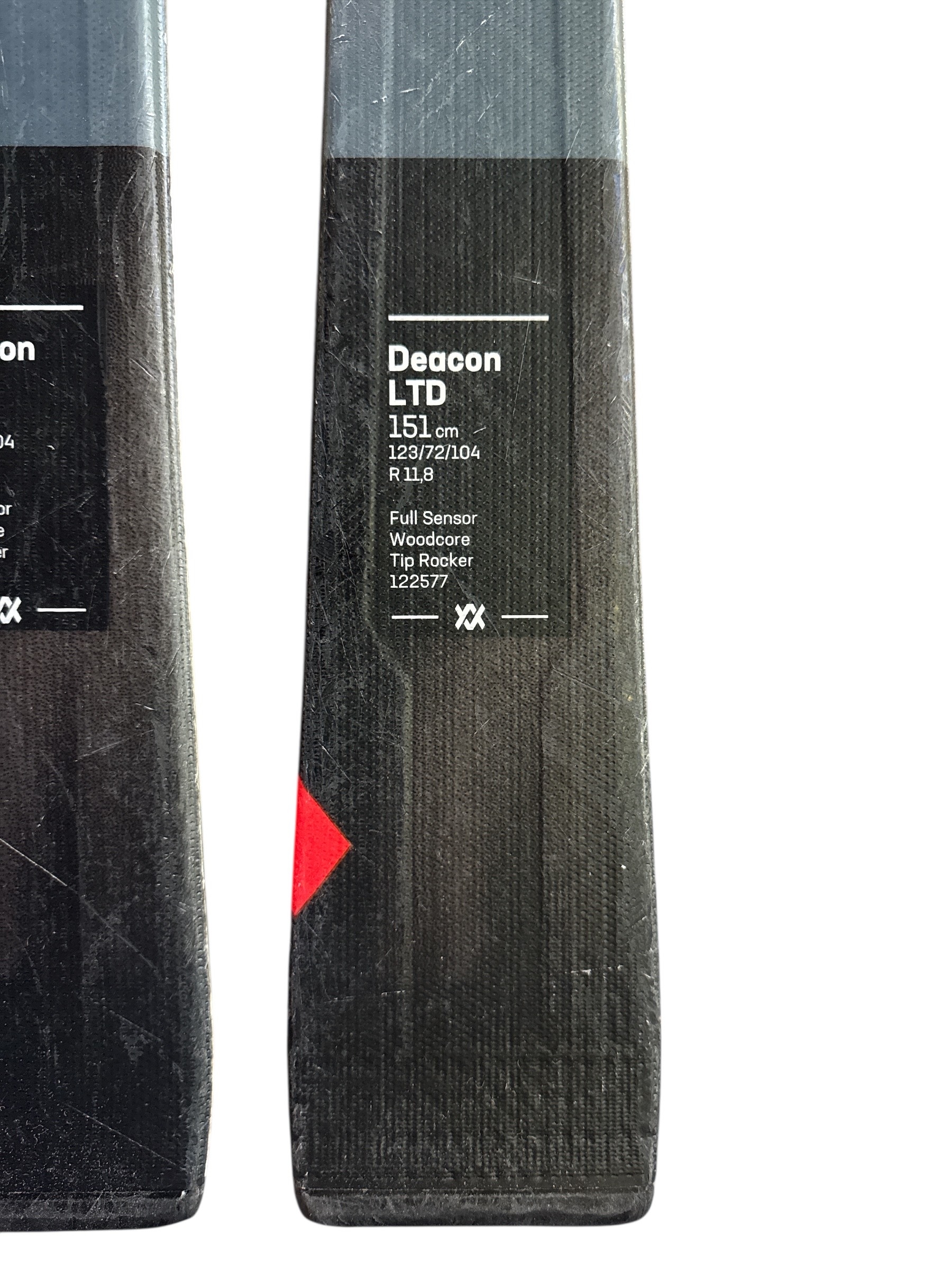 NARTY VÖLKL DEACON LTD ELITE 151CM + WIĄZANIA MARKER FDT 10 GW UŻYWANE