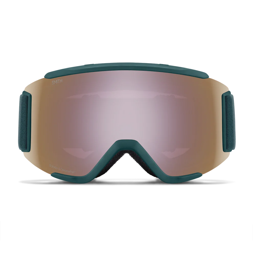 GOGLE SMITH SQUAD S MALACHITE CHROMAPOP EVERYDAY ROSE GOLD MIRROR + DODATKOWA SOCZEWKA CLEAR 2026