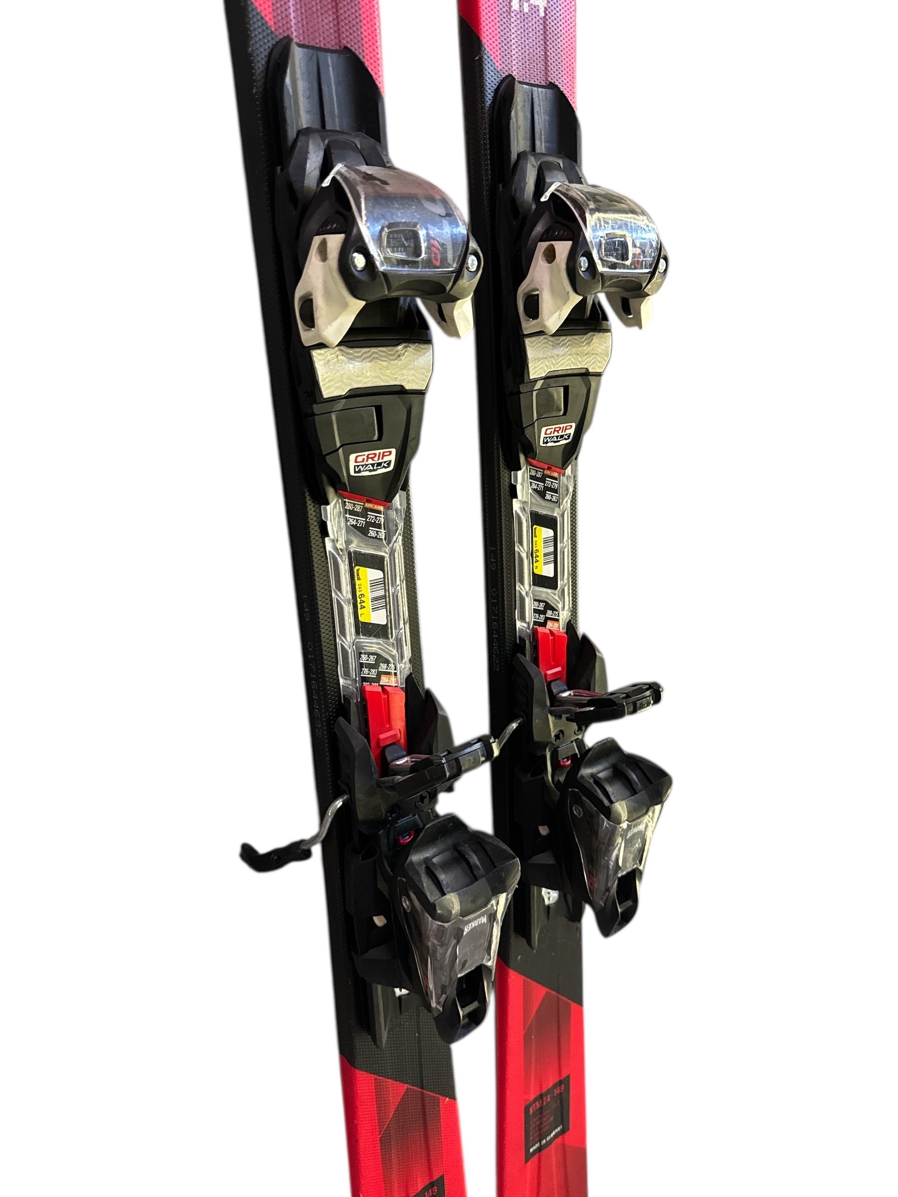 NARTY VÖLKL RTM 7.4 149CM + WIĄZANIA MARKER FTD 10 UŻYWANE