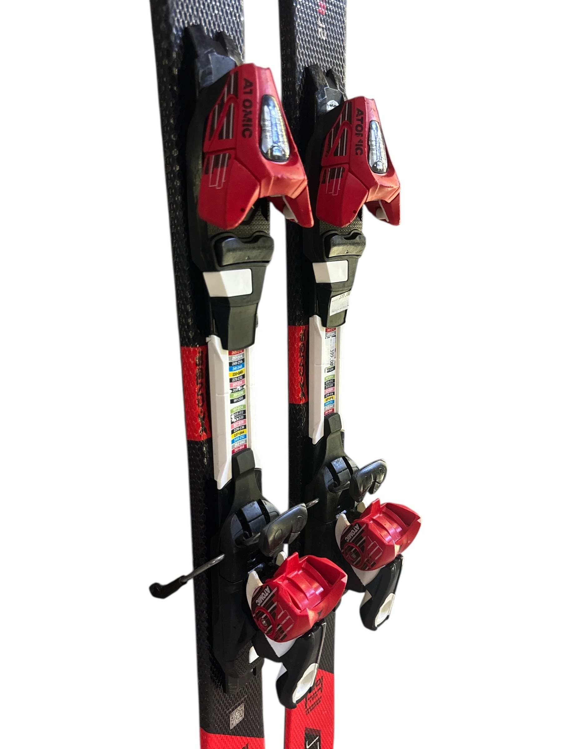 NARTY ATOMIC REDSTER J2 120CM + WIĄZANIA ATOMIC C5 UŻYWANE