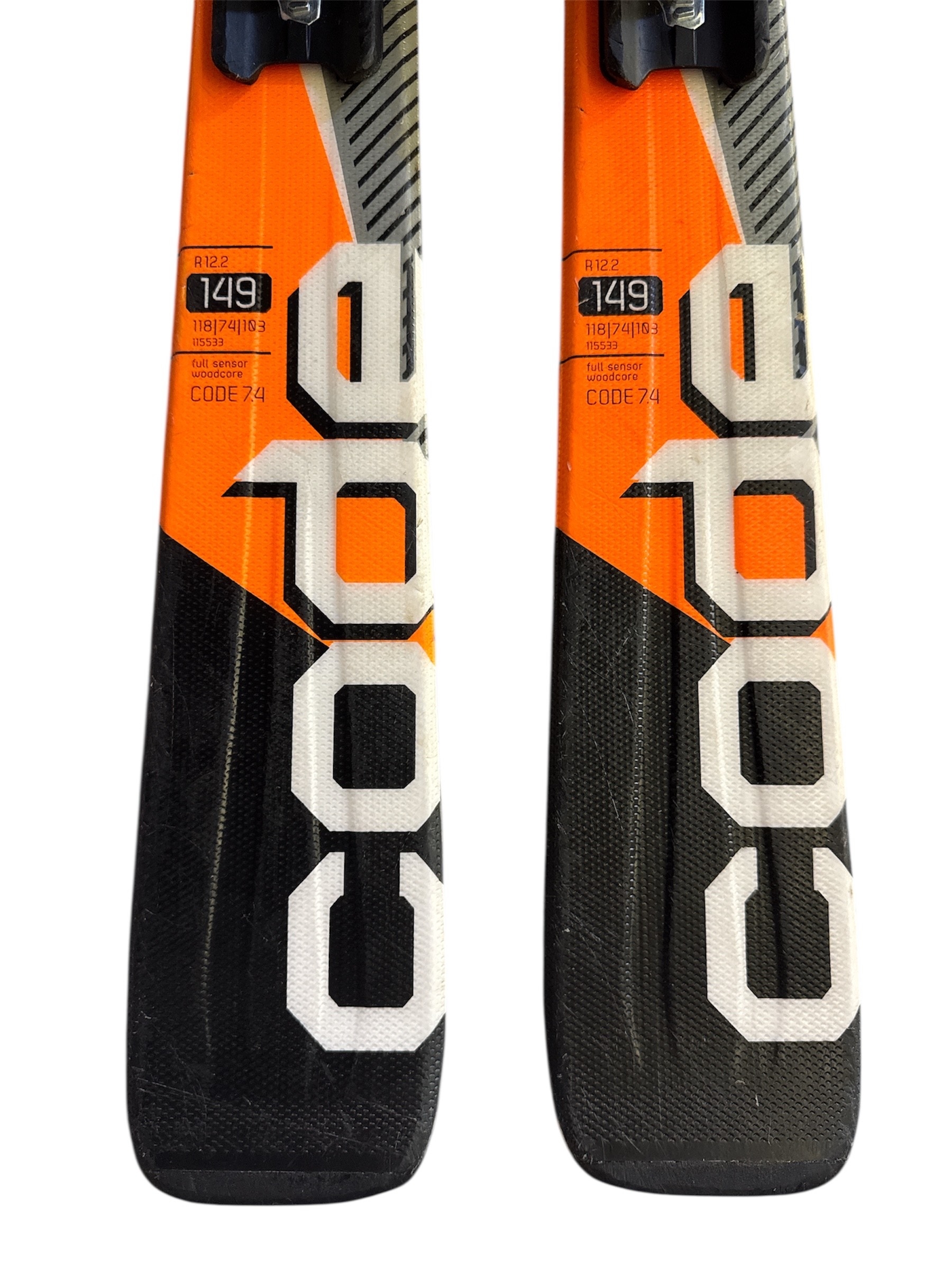 NARTY VÖLKL CODE 7.4 149CM + WIĄZANIA MARKER FDT 10 UŻYWANE