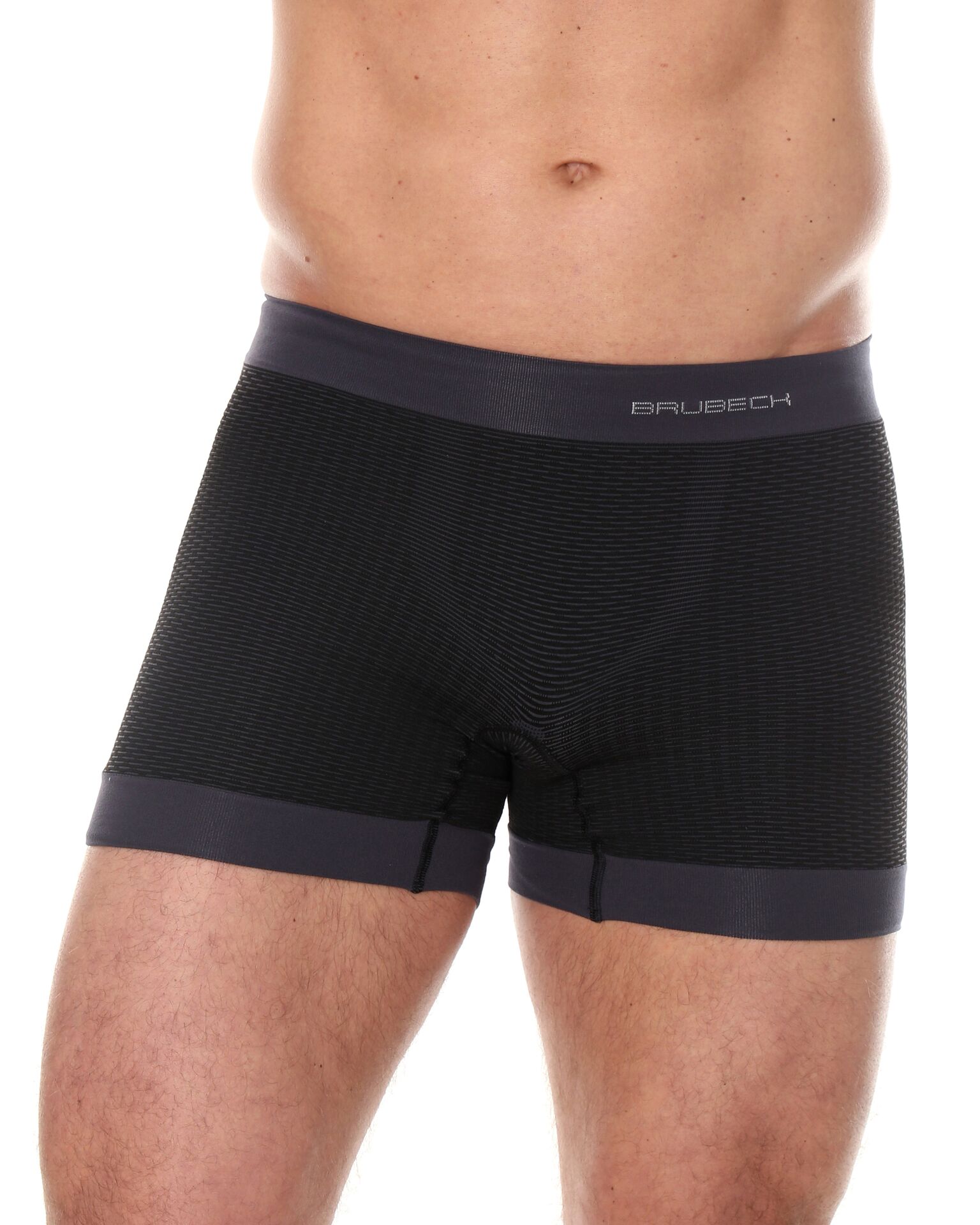 BOKSERKI TERMOAKTYWNE MĘSKIE BRUBECK BASE LAYER BX11160 GRAFIT