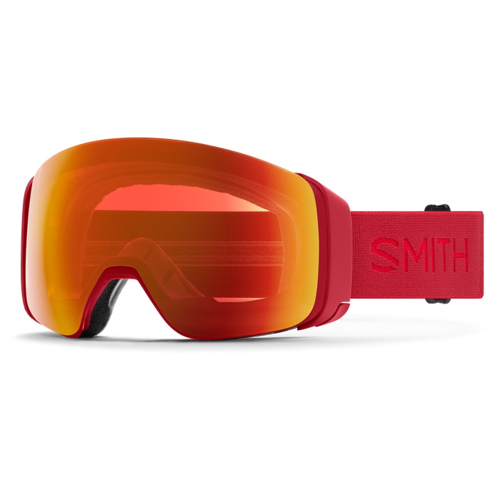 GOGLE SMITH 4D MAG CRIMSON CHROMAPOP EVERYDAY RED MIRROR + DODATKOWA SZYBA CHROMAPOP STORM YELLOW FLASH 2025