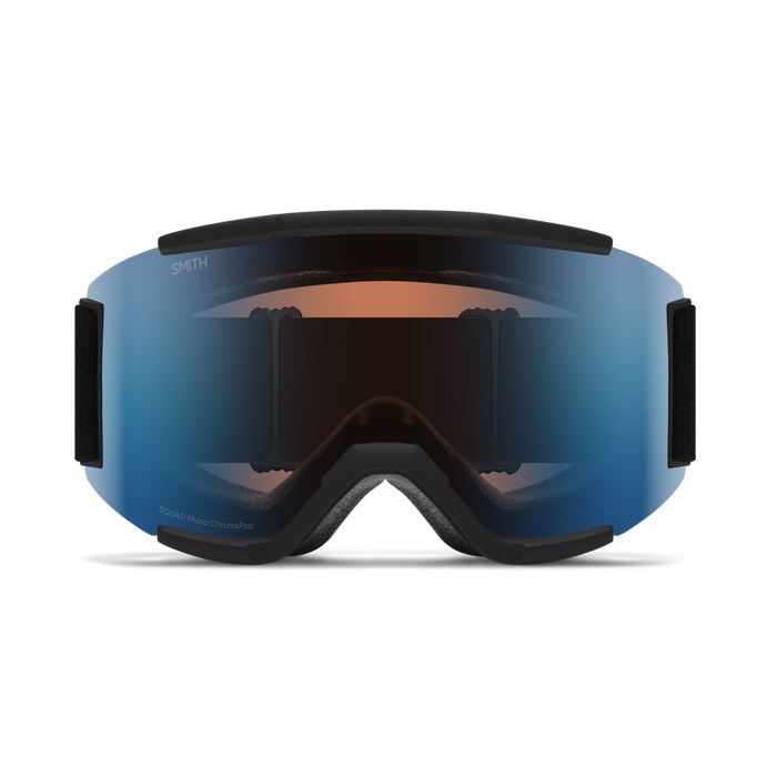 GOGLE SMITH SQUAD BLACK CHROMAPOP PRO PHOTOCHROMIC BLUE MIRROR 2025