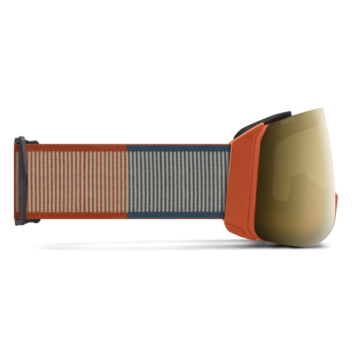 GOGLE SMITH 4D MAG XL RUST CHROMAPOP SUN BLACK GOLD + DODATKOWA SZYBA CHROMAPOP STORM BLUE SENSOR 2025
