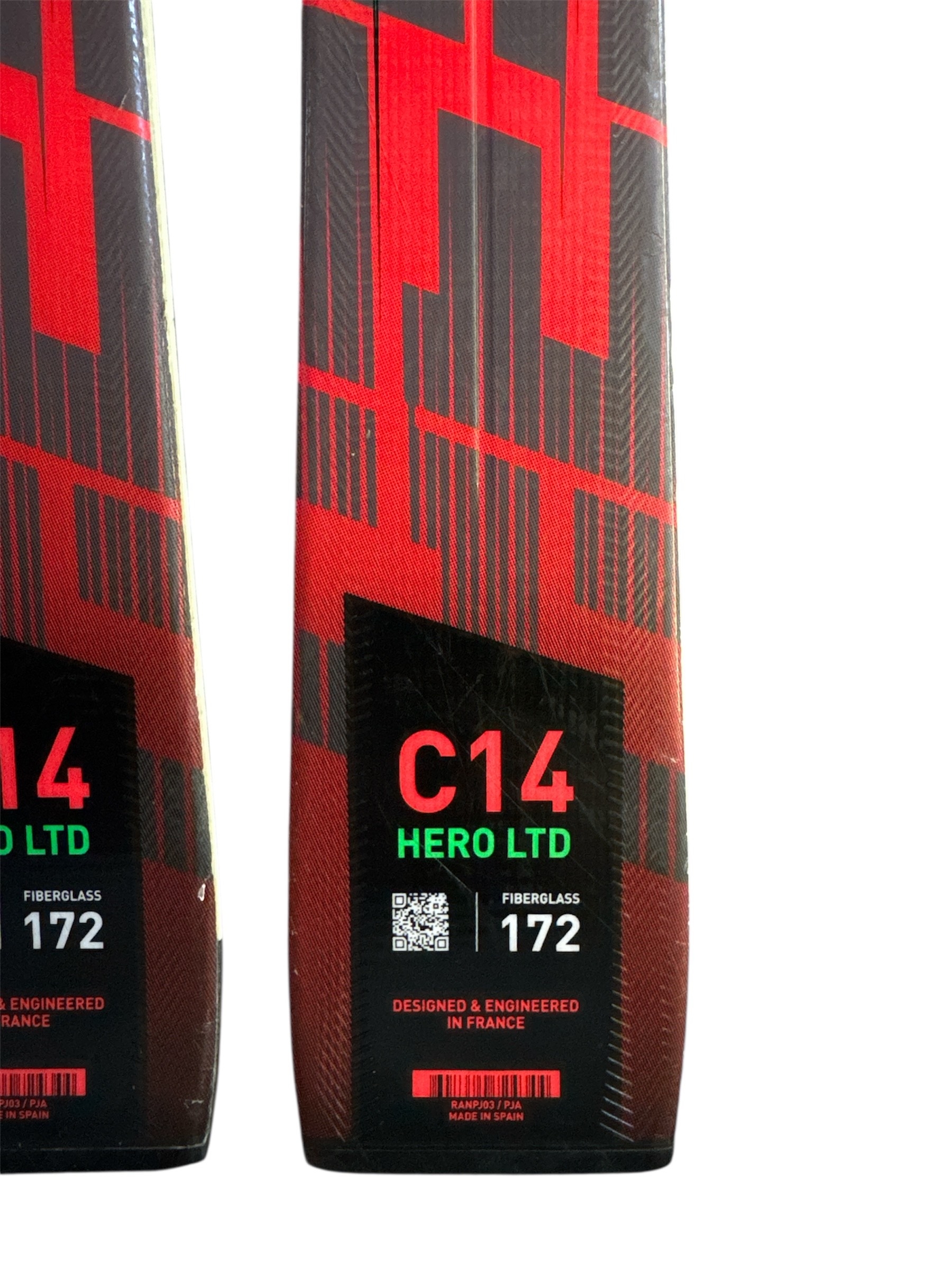 NARTY ROSSIGNOL HERO CARVE LIMITED C14 172CM FIBERGLASS + WIĄZANIA LOOK XPRESS UŻYWANE