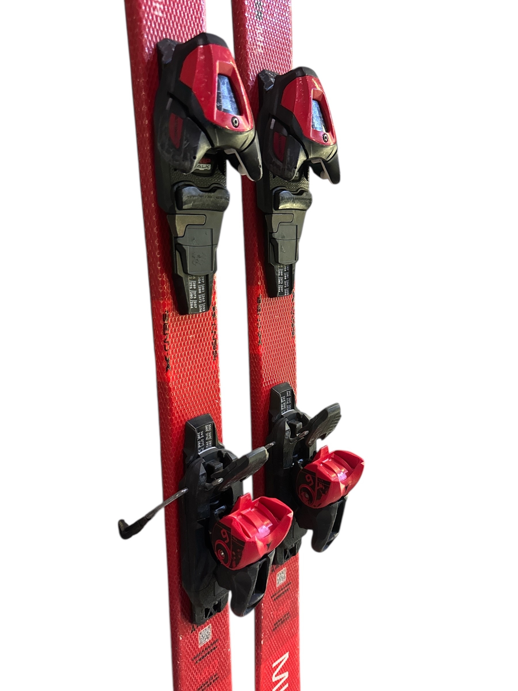 NARTY ATOMIC REDSTER MH 140CM + WIĄZANIA ATOMIC 6 UŻYWANE