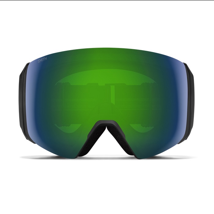 GOGLE SMITH 4D MAG XL BLACK CHROMAPOP SUN GREEN MIRROR + DODATKOWA SZYBA CHROMAPOP STORM YELLOW FLASH 2025