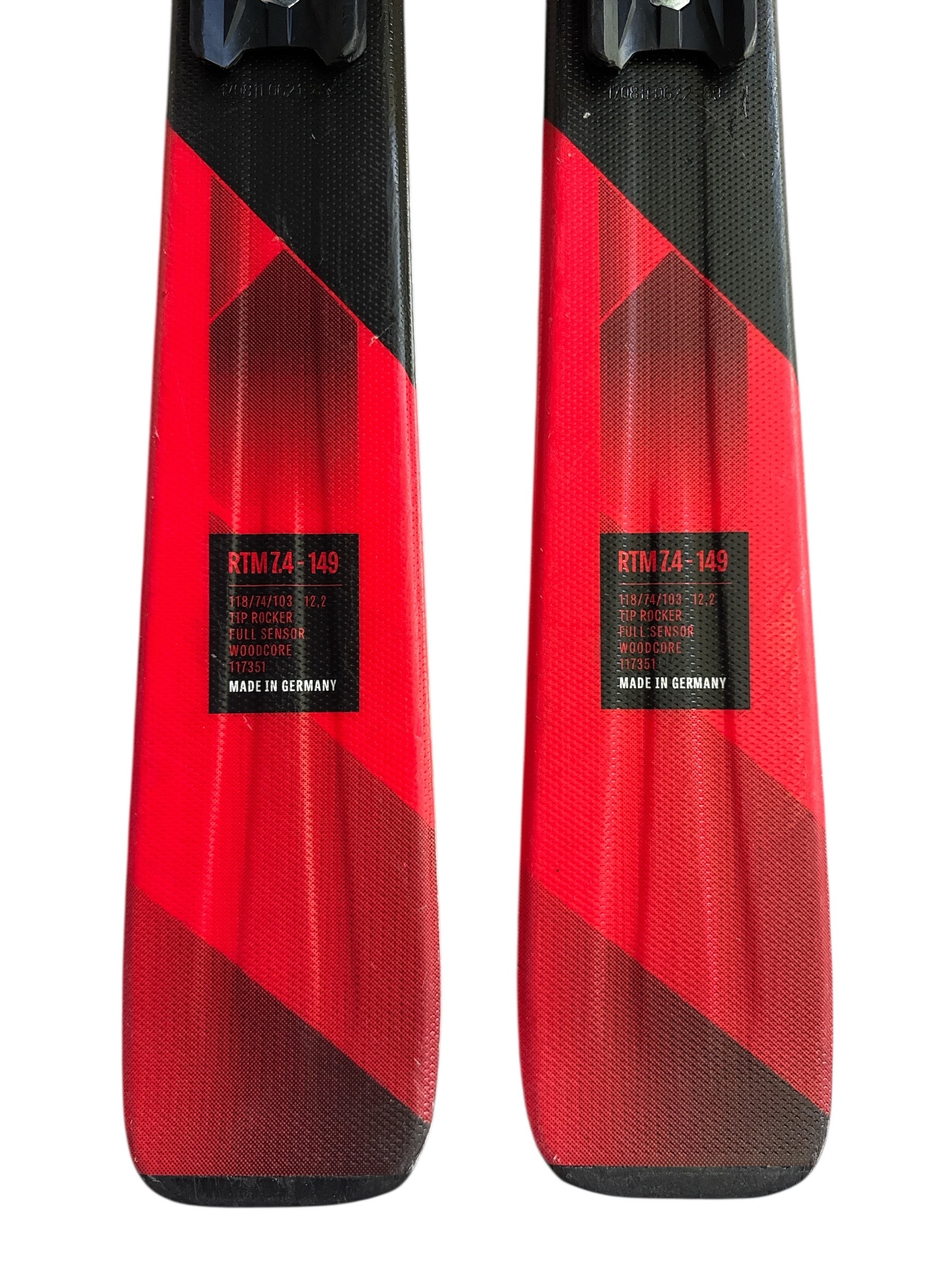 NARTY VÖLKL RTM 7.4 149CM + WIĄZANIA MARKER FTD 10 UŻYWANE