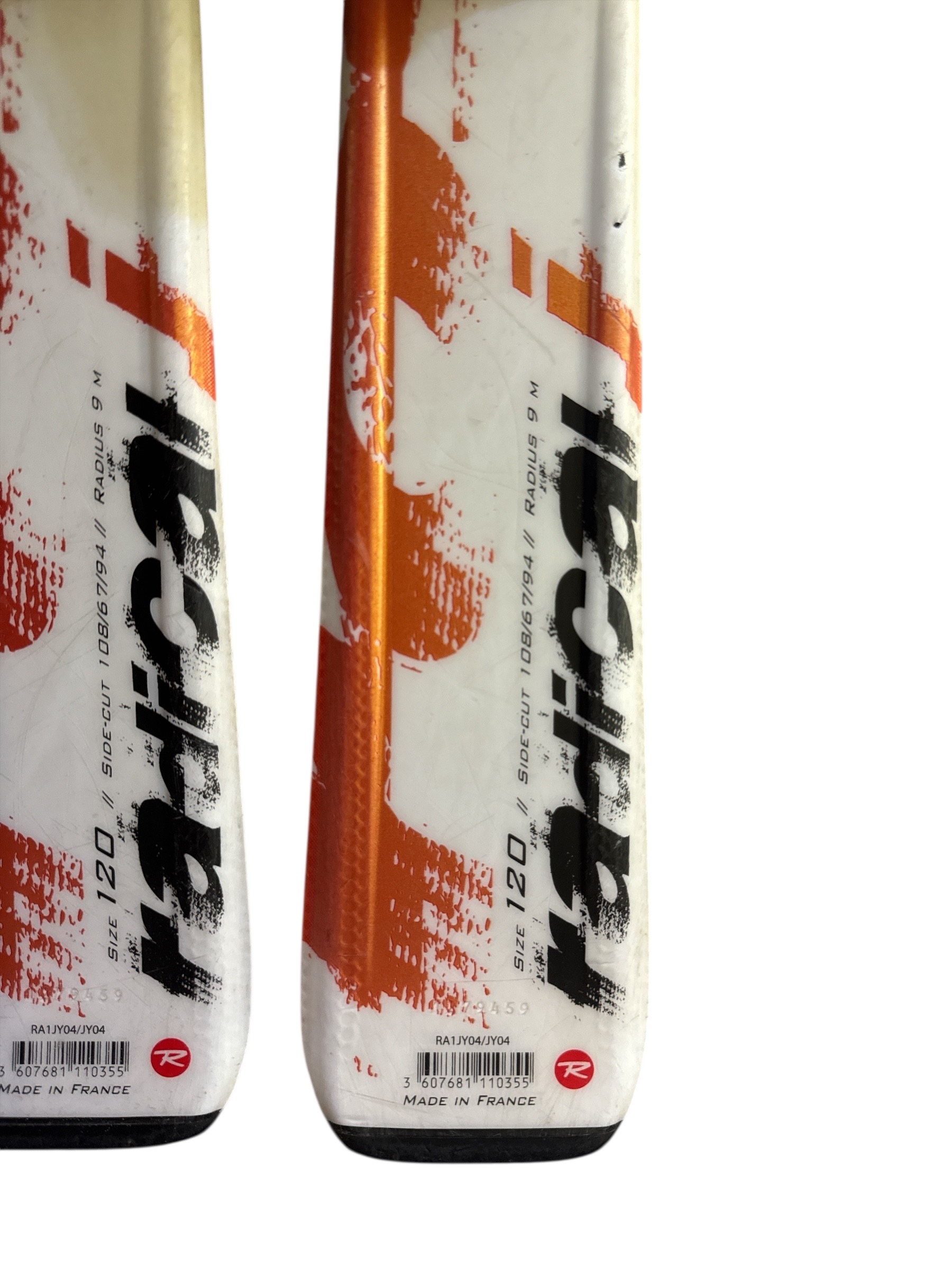 NARTY ROSSIGNOL RADICAL J 120CM + WIĄZANIA ROSSIGNOL COMP J UŻYWANE