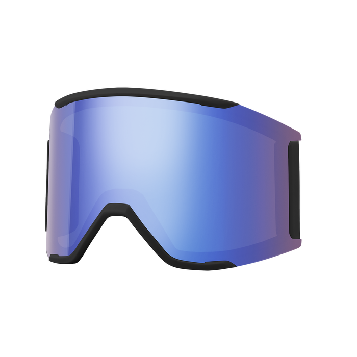 GOGLE SMITH SQUAD MAG WHITE VAPOR CHROMAPOP SUN PLATINUM MIRROR + DRUGA SZYBA CHROMAPOP STORM BLUE SENSOR MIRROR