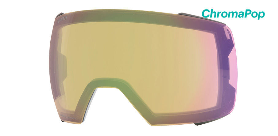 GOGLE SMITH I/O MAG XL BLACK CHROMAPOP SUN RED MIRROR ​+ DODATKOWA SZYBA CHROMAPOP STORM YELLOW FLASH 2025