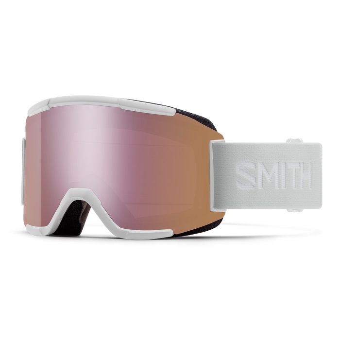 GOGLE SMITH SQUAD WHITE VAPOR CHROMAPOP EVERYDAY ROSE GOLD MIRROR + DRUGA SZYBA YELLOW 2026