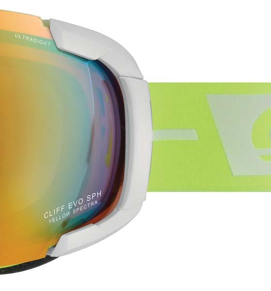 GOGLE CARRERA CLIFF EVO SPH LIME MATTE VARNISH YELLOW SPECTRA