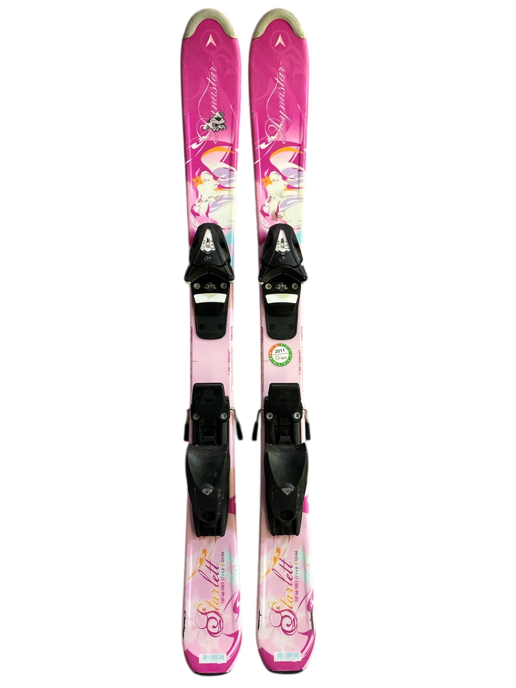 NARTY DYNASTAR STARLETT 100CM + WIĄZANIA TYROLIA SYMPRO UŻYWANE