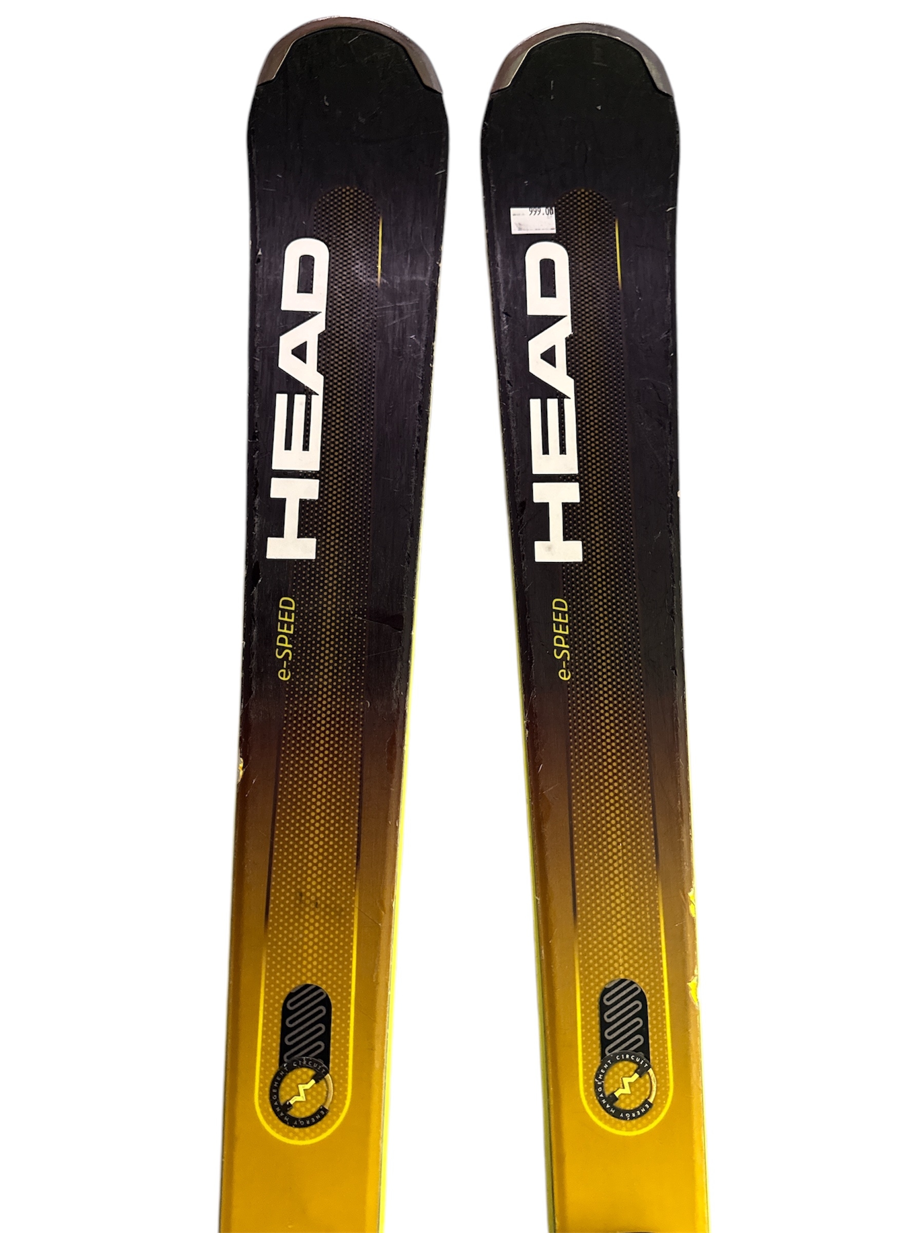 NARTY HEAD SUPERSHAPE E-SPEED 156CM + WIĄZANIA HEAD PRD12 GW UŻYWANE